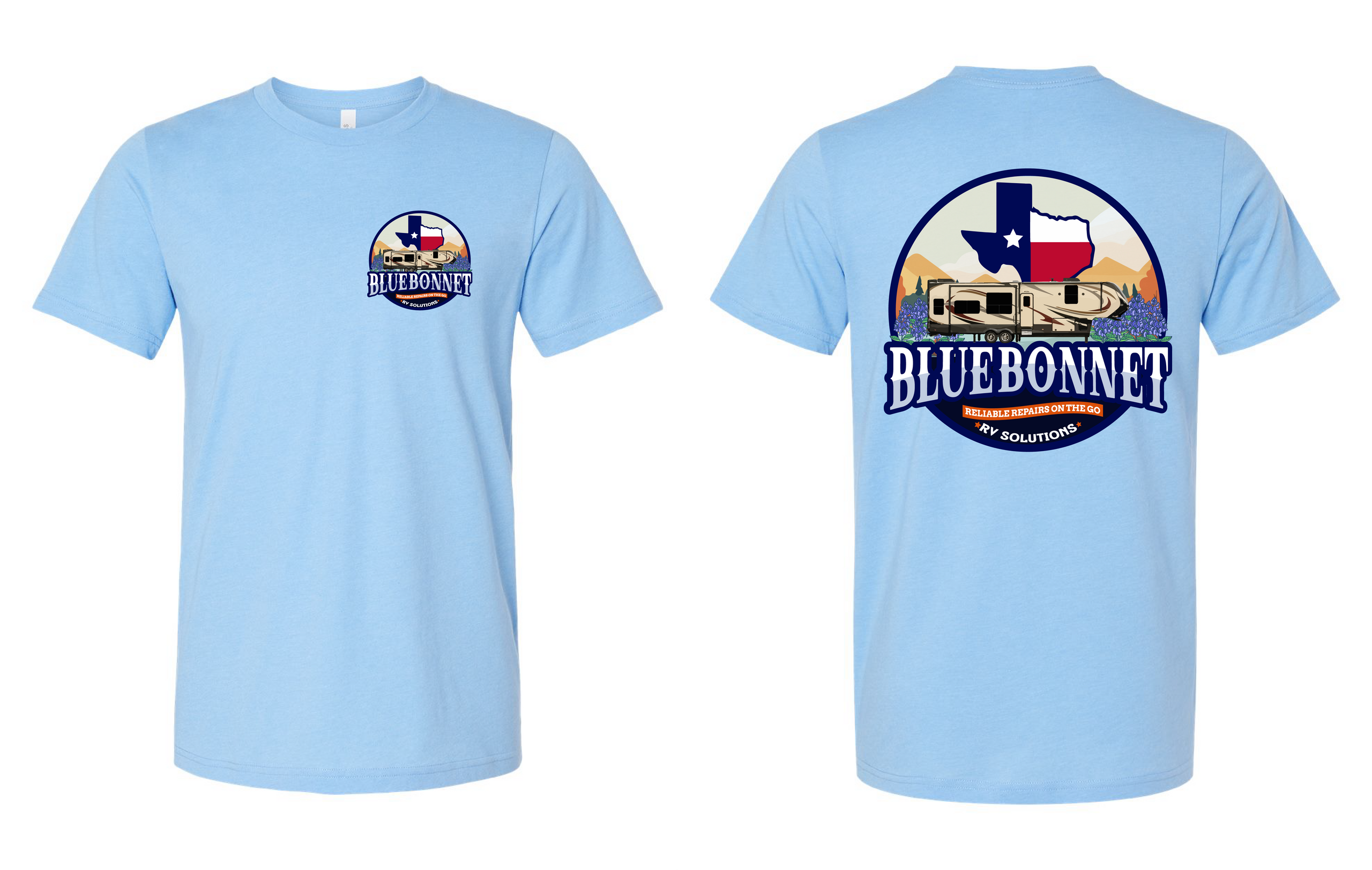 Bluebonnet- Heather Light Blue