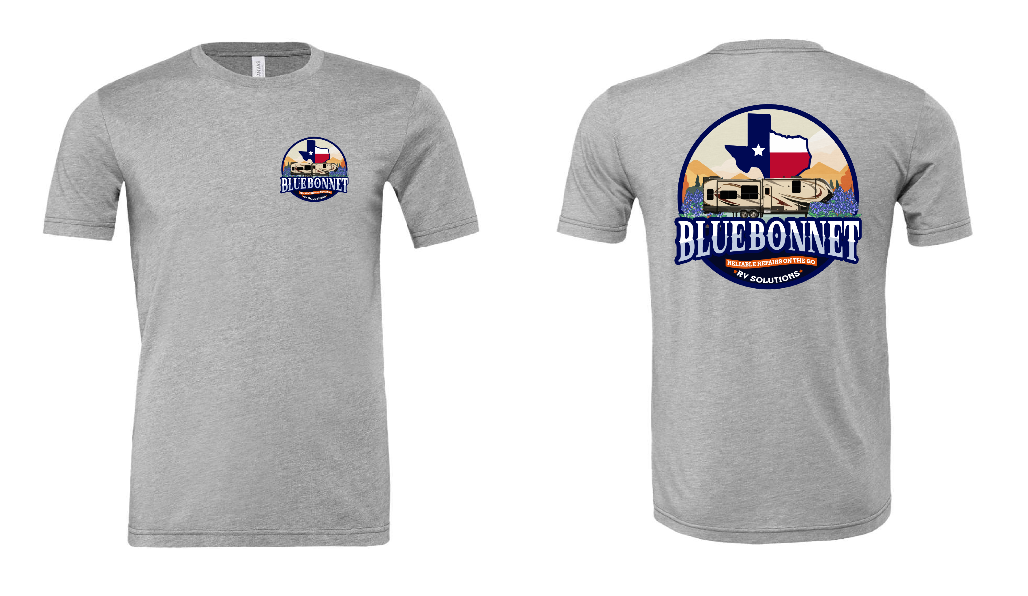 Bluebonnet- Heather Grey