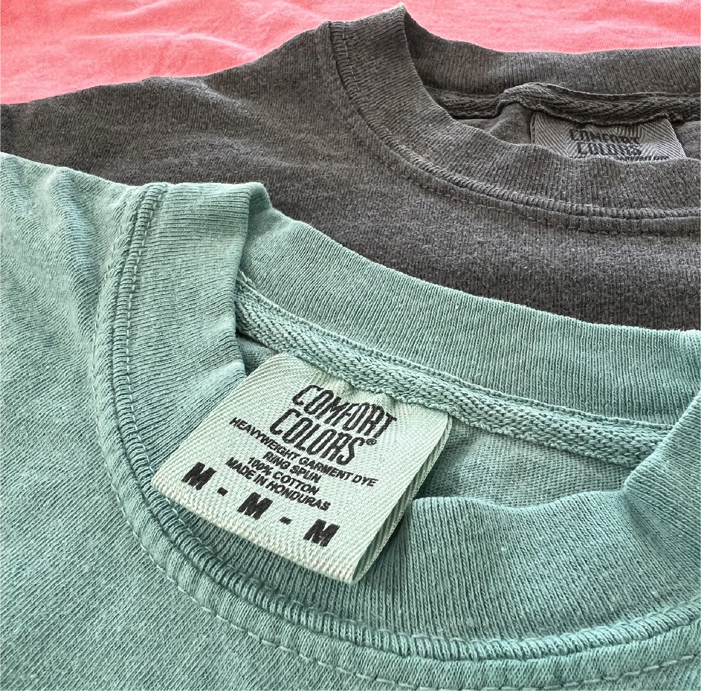 DESIGN READY CUSTOM T-SHIRTS (Comfort Color brand)