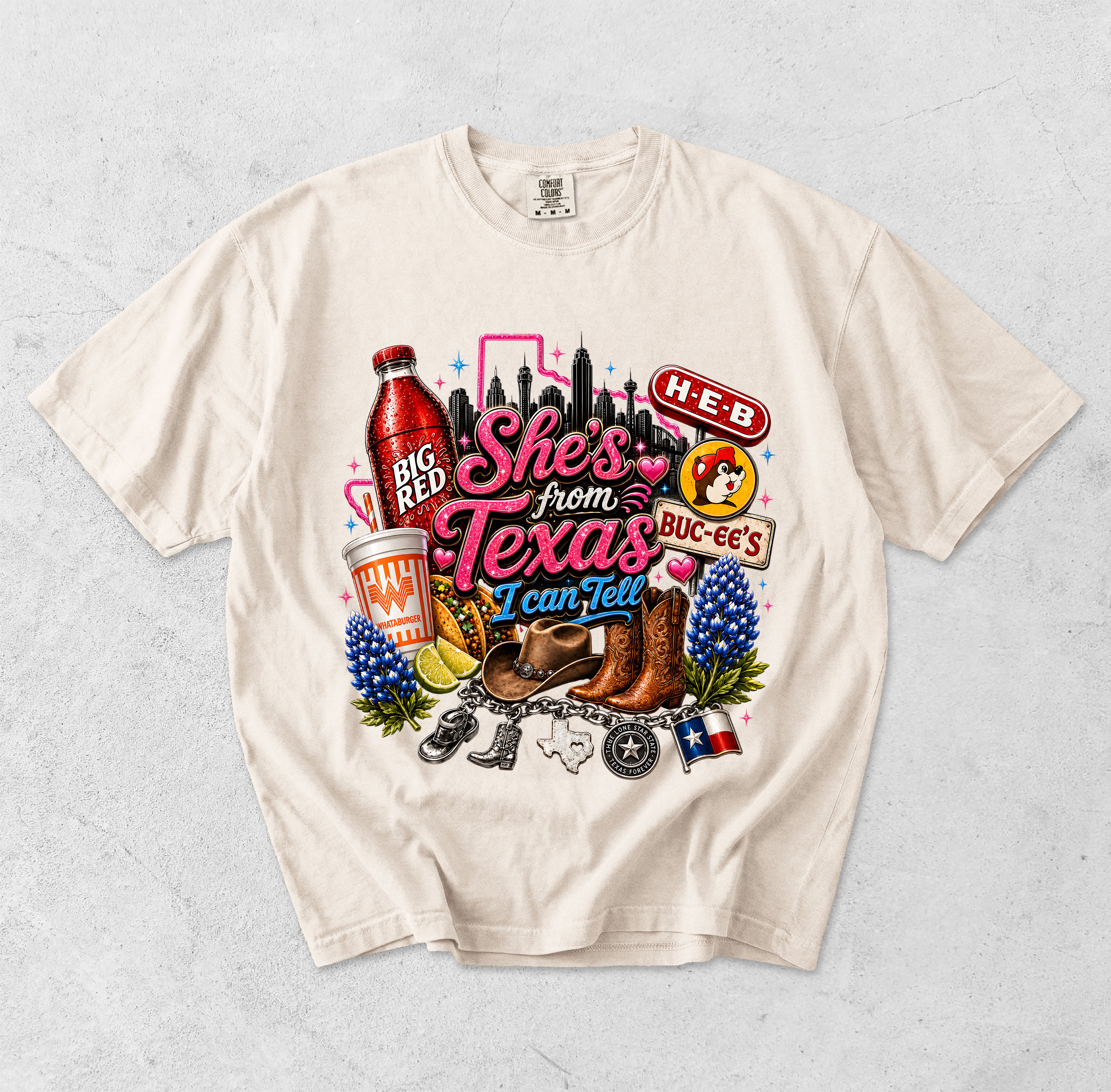 She's from Texas- Big Red